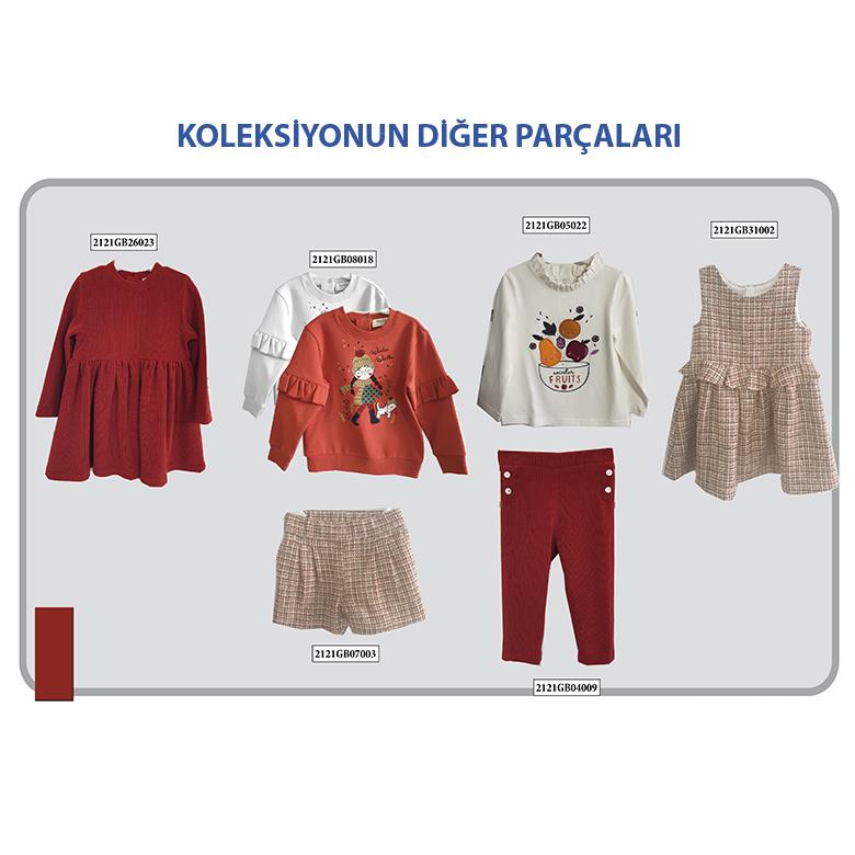 Kız Bebek Uzun Kollu T-shirt 2121GB05022