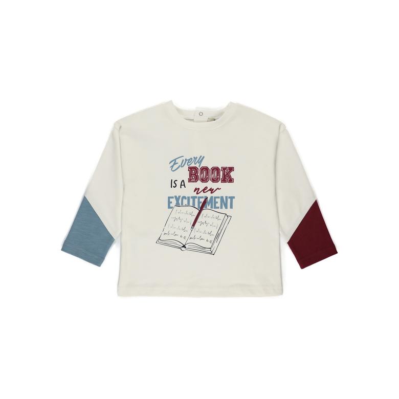 Erkek Bebek Uzun Kollu T-shirt 2221BB05016